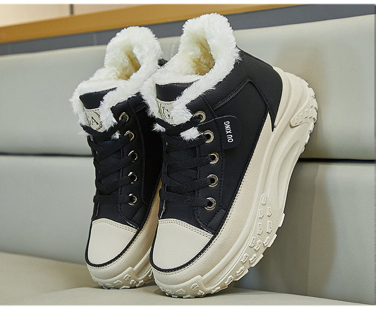 High Top Velvet Board Shoes 19