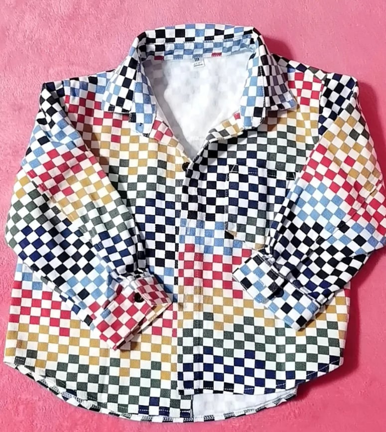 Children's Korean-style Mosaic Casual Jacket 5
