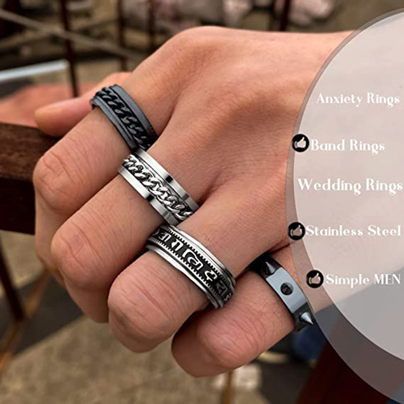 Titanium Steel Ring - Image 6