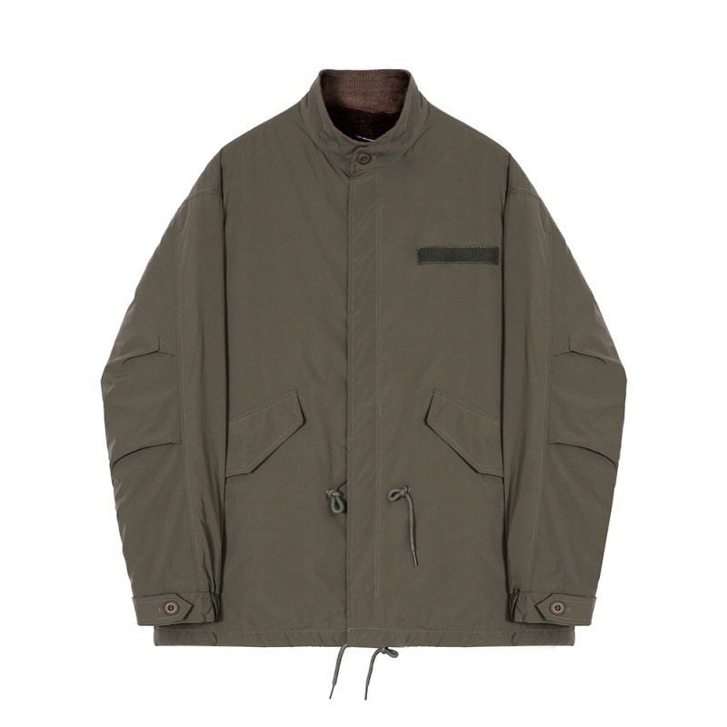 Men's Stand Collar Overalls Jacket 2