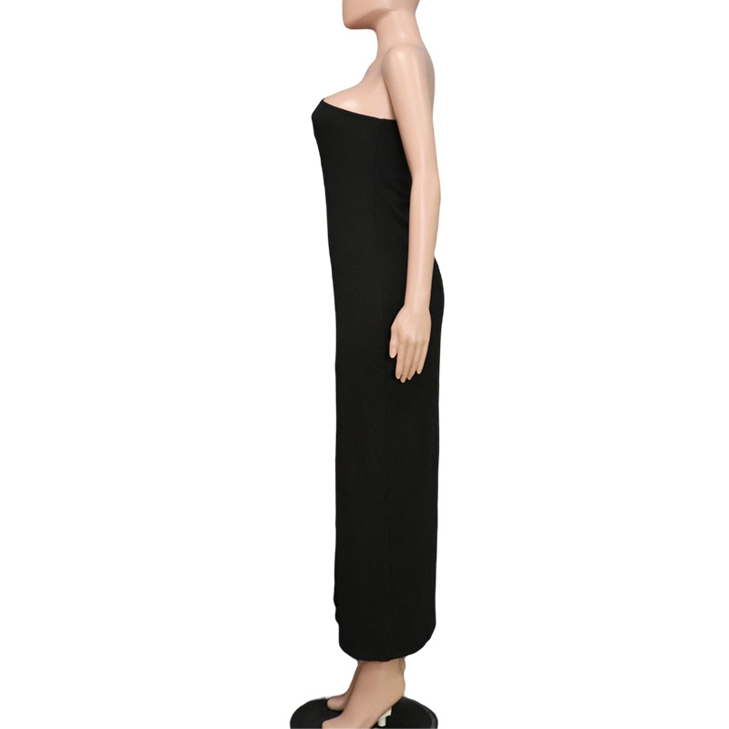 Women's Irregular Slit Dress Styled