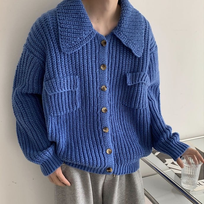 Winter Lapel Sweater Image 3