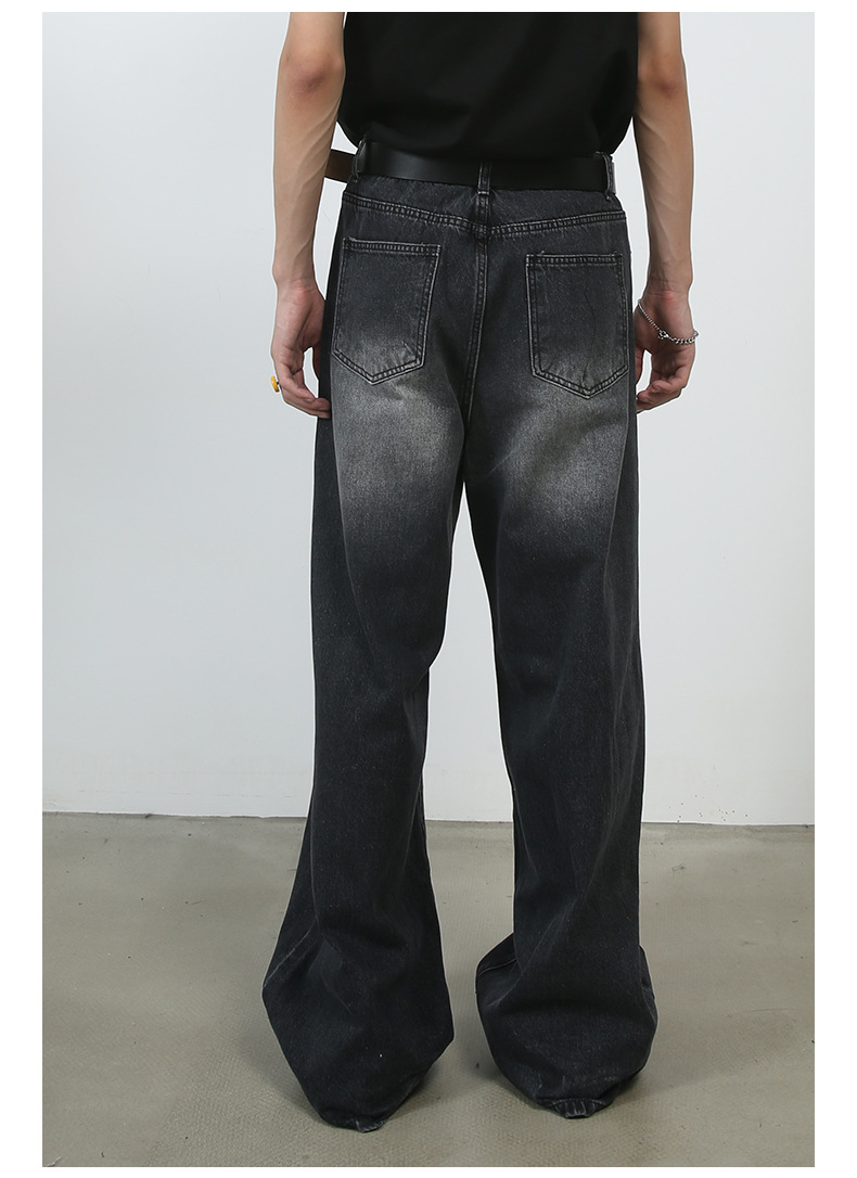 Personality Denim Pants Image 13