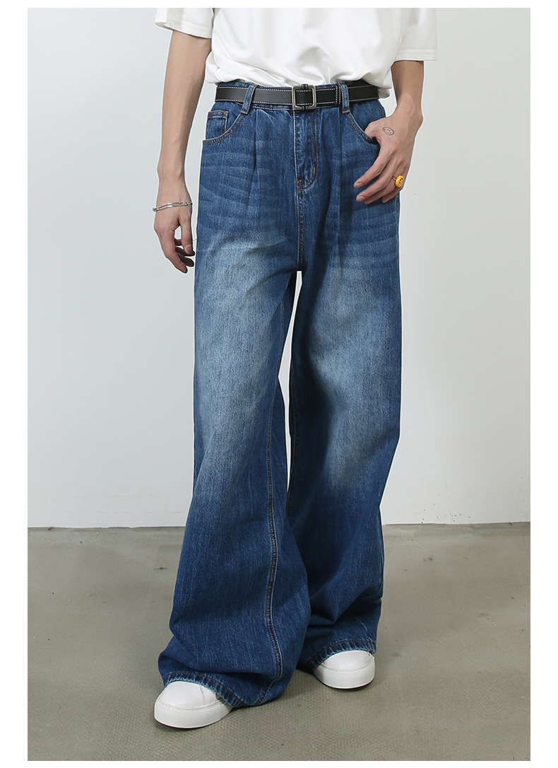 Personality Denim Pants Image 15