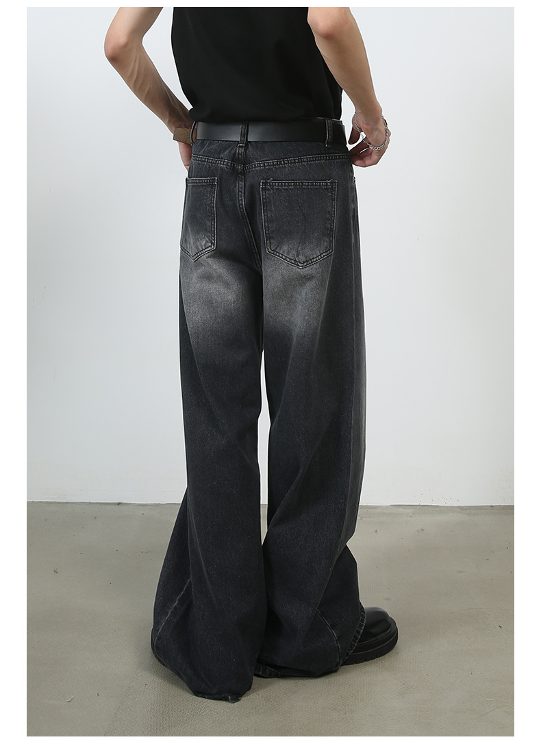 Personality Denim Pants Image 16