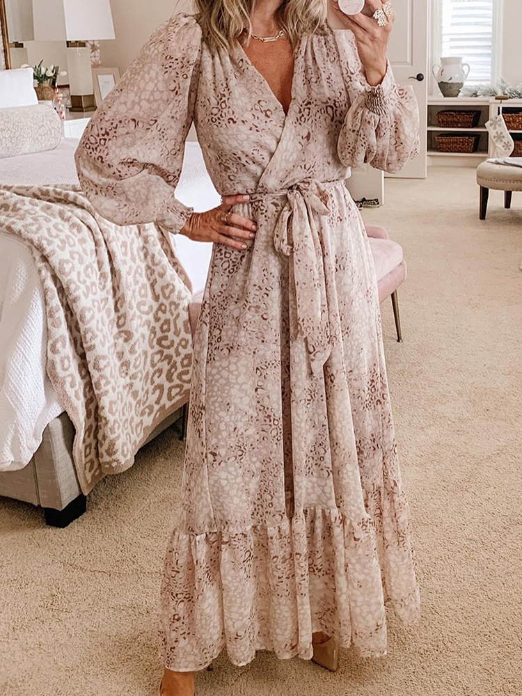 Leopard Print Dress Image 2