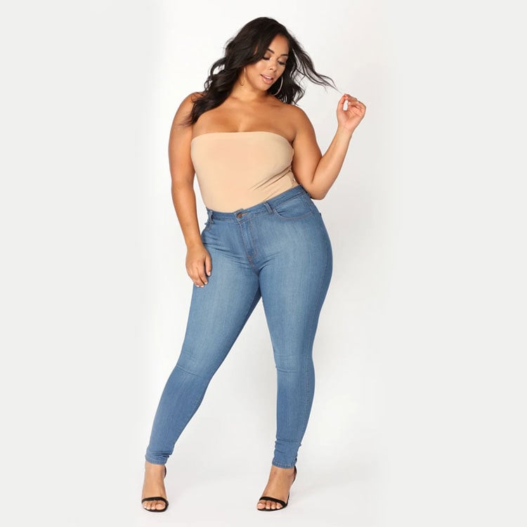 Comfortable Fit Denim Pants