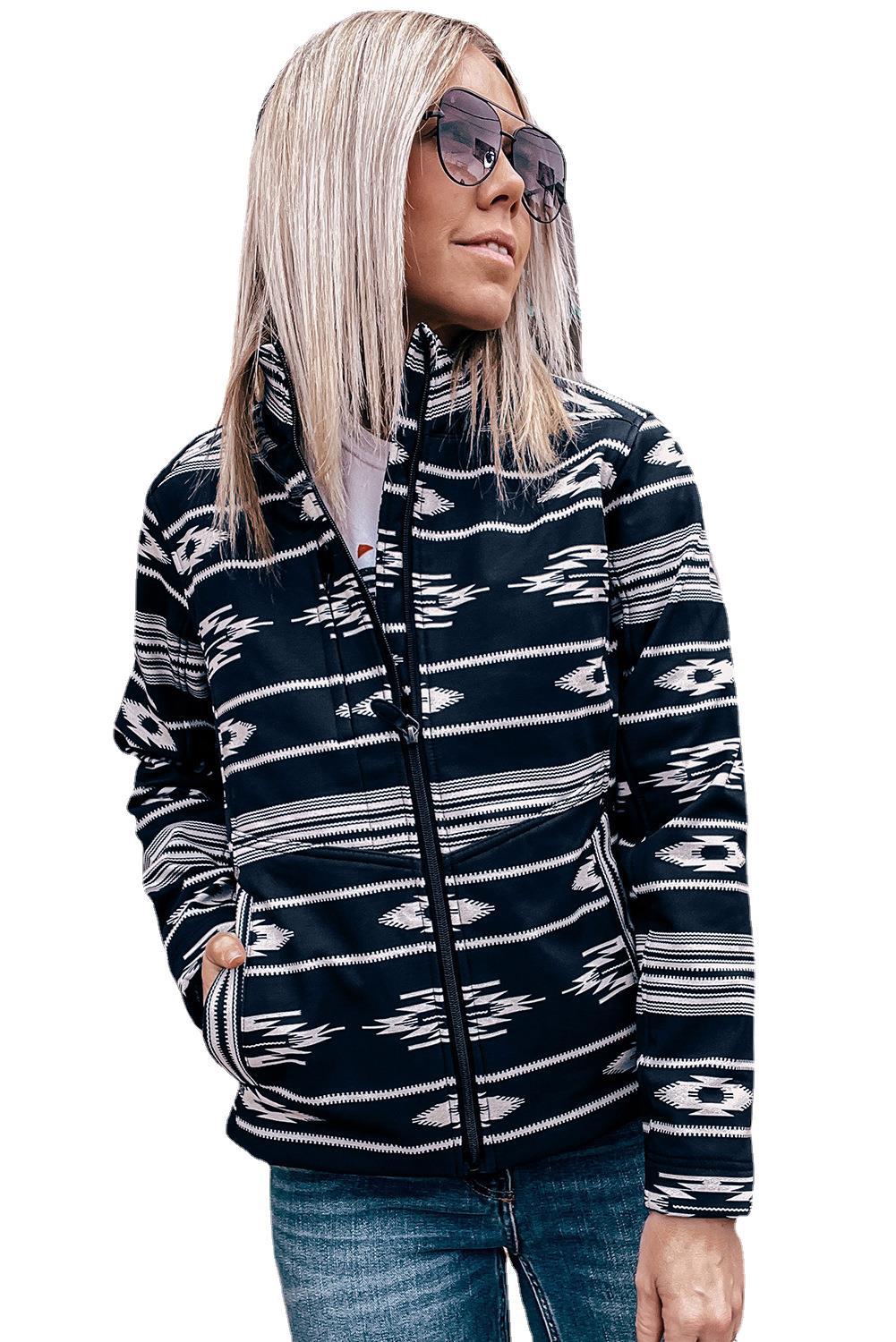 Diamond All-match Cardigan Shirt Coat Image 5