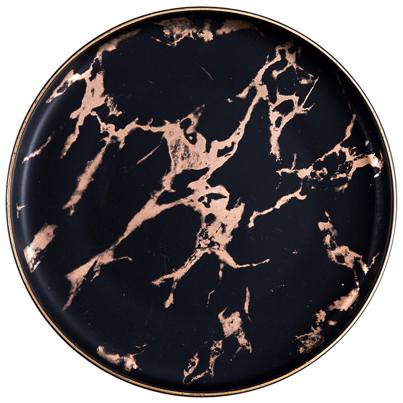 Marbled Ceramic Plate 1