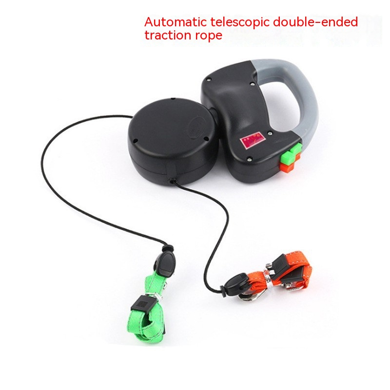 Double-headed retractable pet leash 8