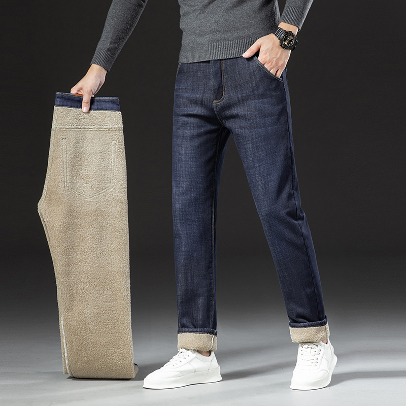 Men's Lambswool Fleece Padded Jeans 2