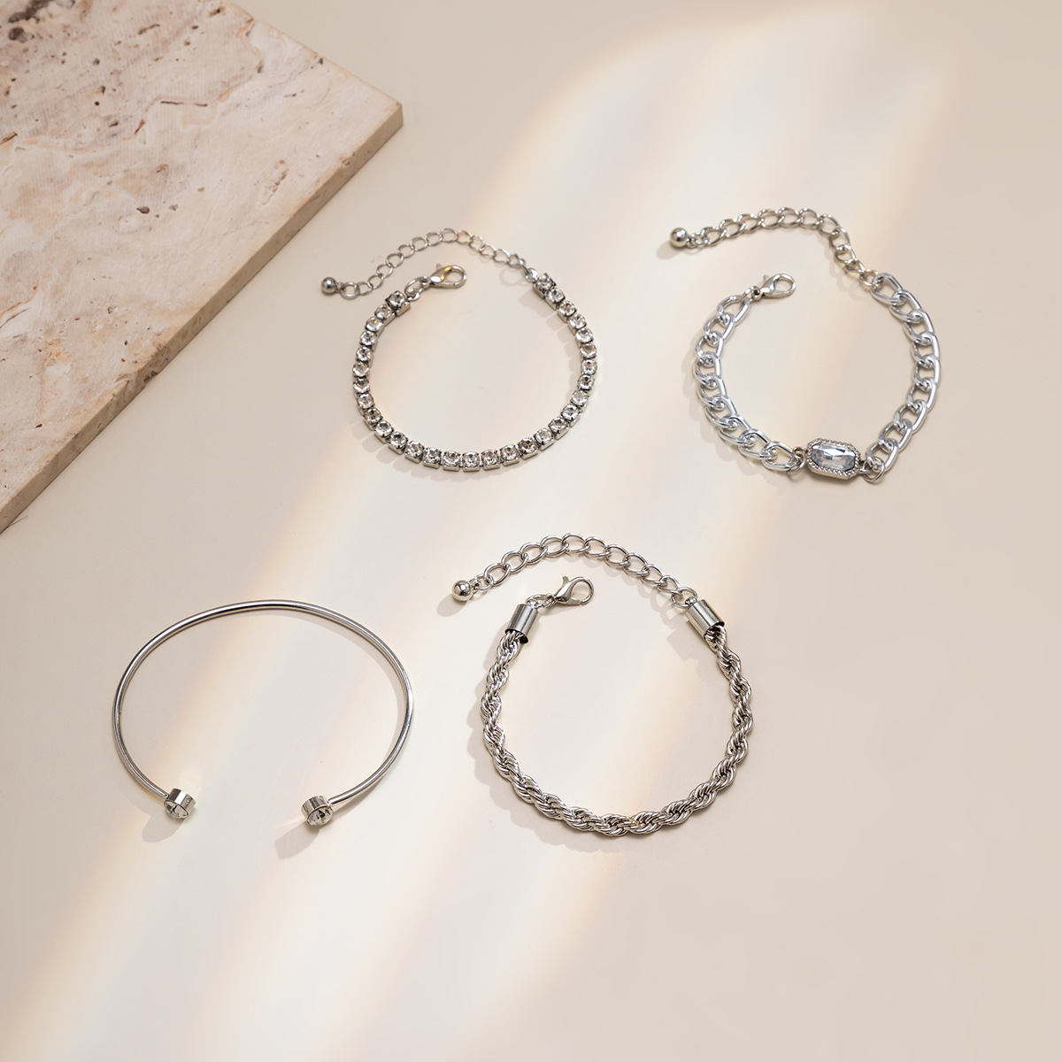 Women's Fashion All-match Chain Bracelet 5
