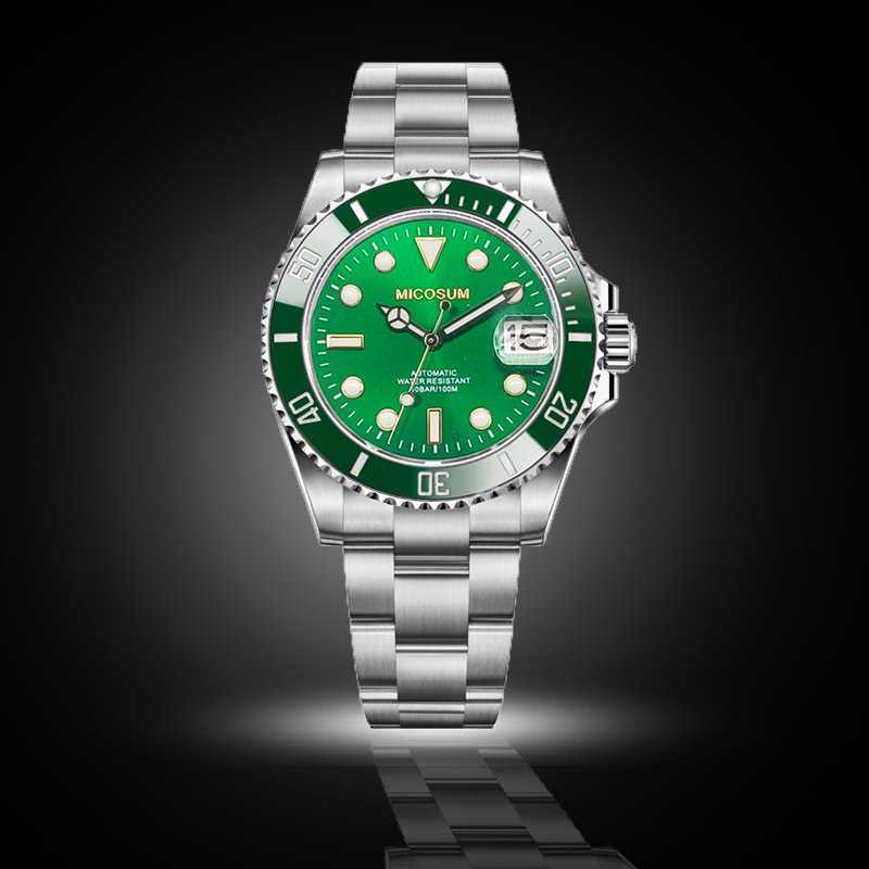 Men's Business Calendar Stainless Steel Watch - Sapphire Blue