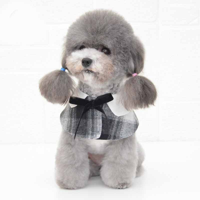 Pet Shawl Bow Tie Bib