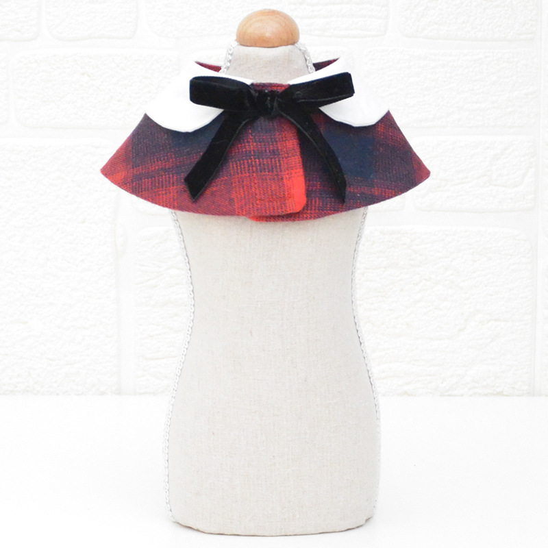 Pet Shawl Bow Tie Bib