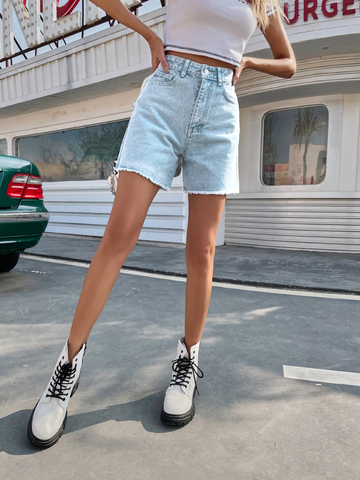 Denim Shorts Style 4