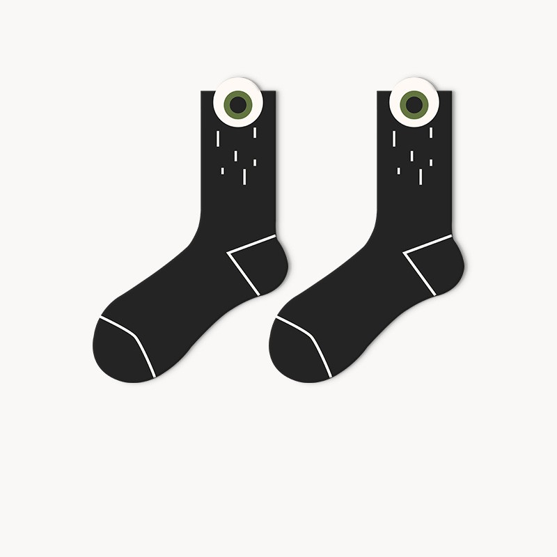 Couple Men's Cotton Tube Socks