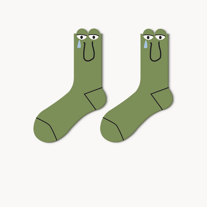 Couple Men's Cotton Tube Socks