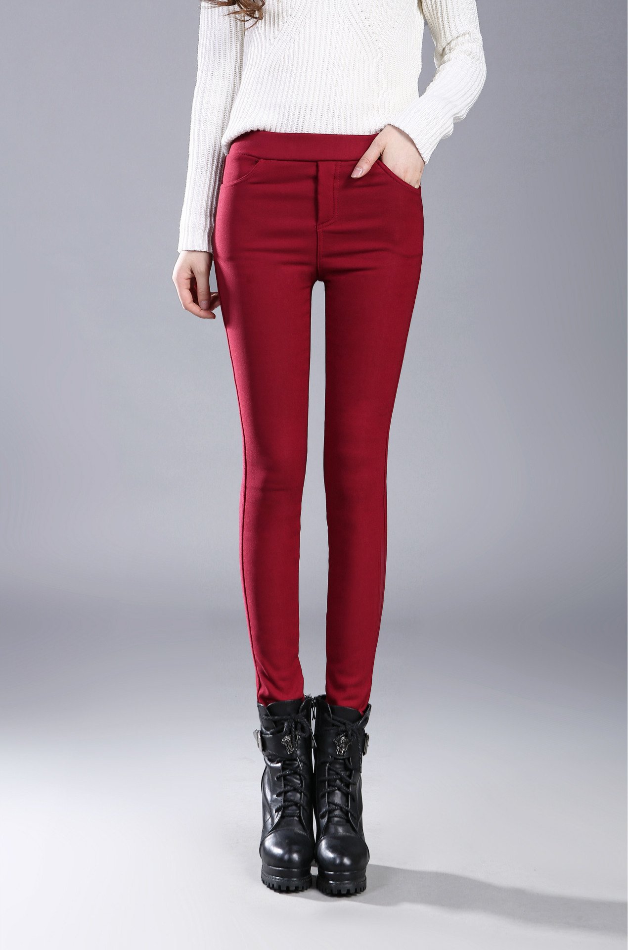 Winter Fleece-lined Thick Leggings 7