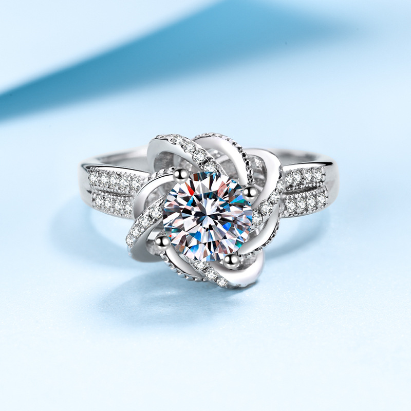 Moissanite Ring Image 3