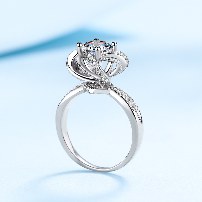 Moissanite Ring Image 1