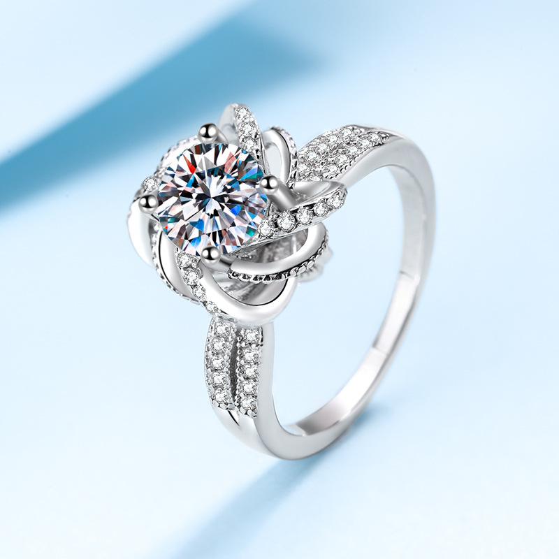 Moissanite Ring Image 2
