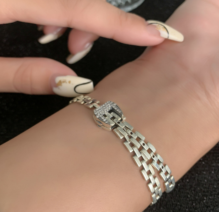 S925 Sterling Silver Bracelet Image 1