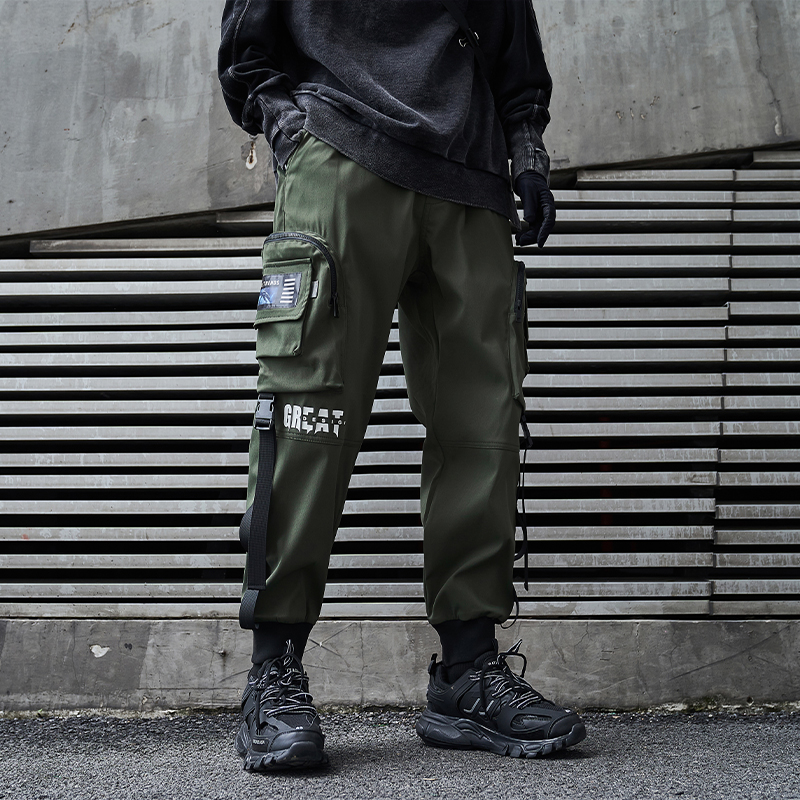 Men's Functional High Street Overalls Image 8