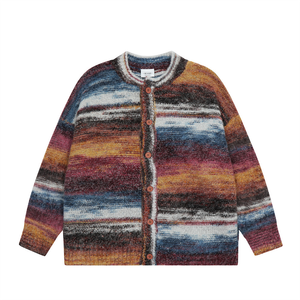 European American Loose Knitwear Coat - Image 4