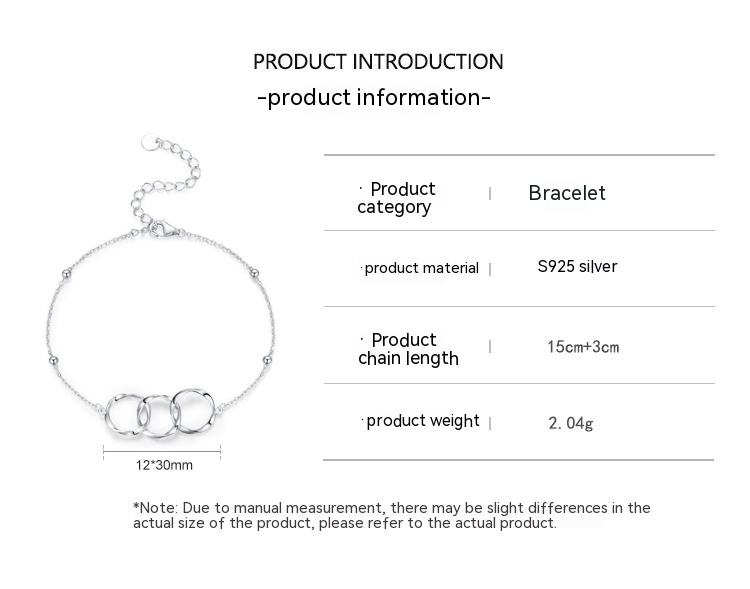 Elegant Silver Bracelet