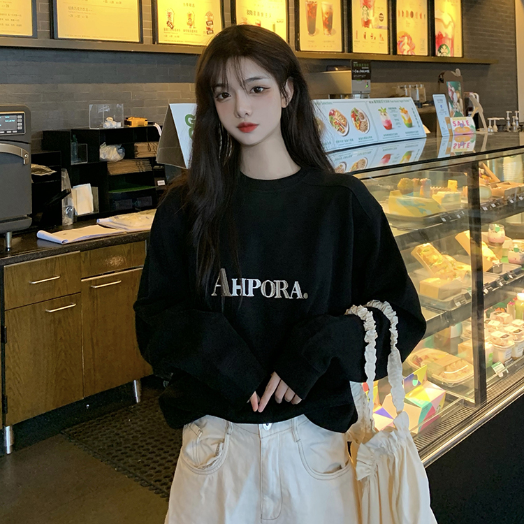 Women's Loose Korean Round Neck Sweater