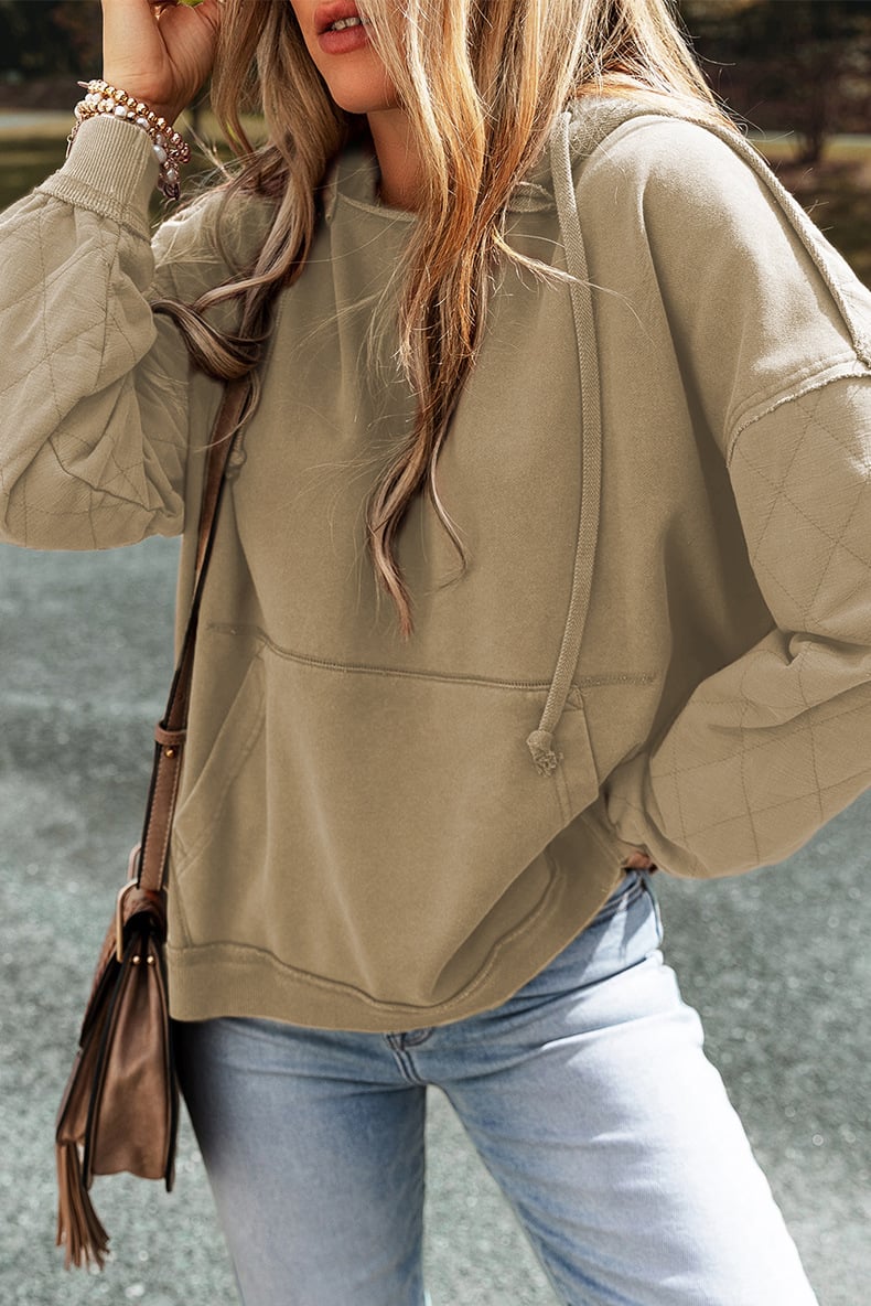 Solid Color Long Sleeve Pullover - Image 2