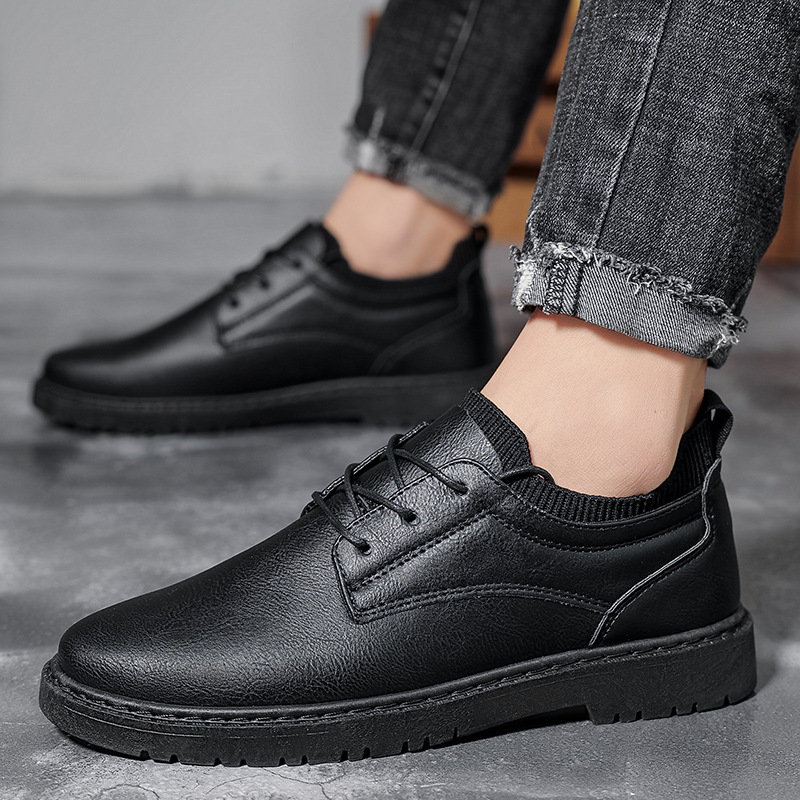 Men's Leather British Work Shoes