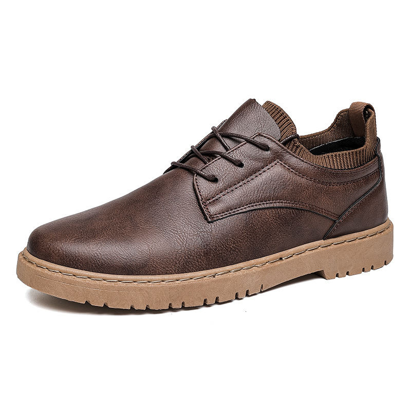Men's Leather British Work Shoes