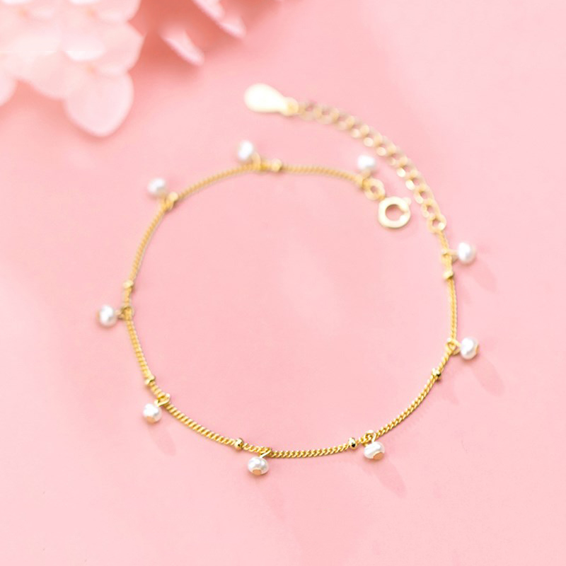 Women's S925 Silver Pearl Bracelet 5