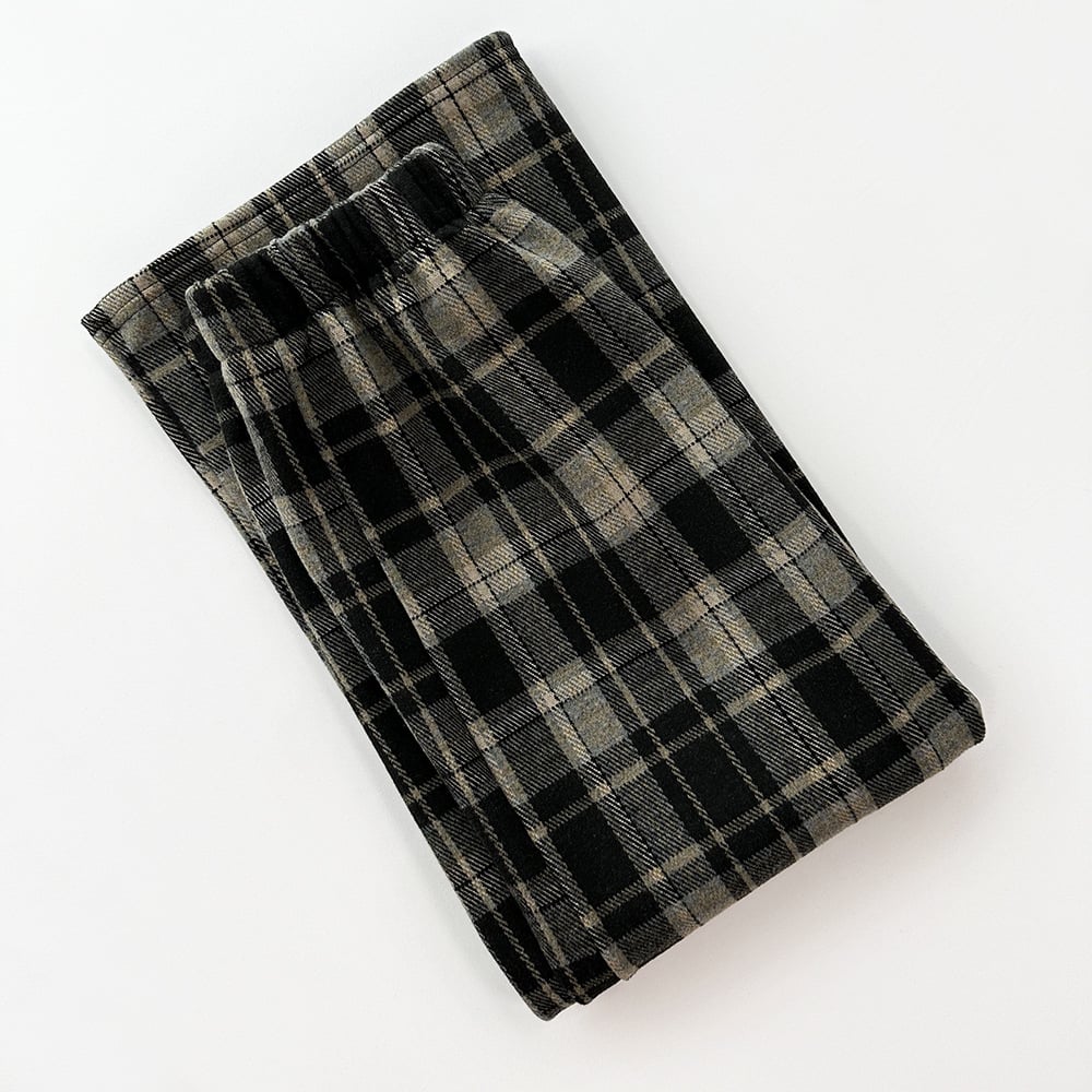 Retro Plaid Skirt - Image 1