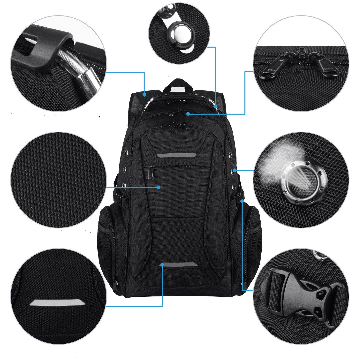 Backpack interior