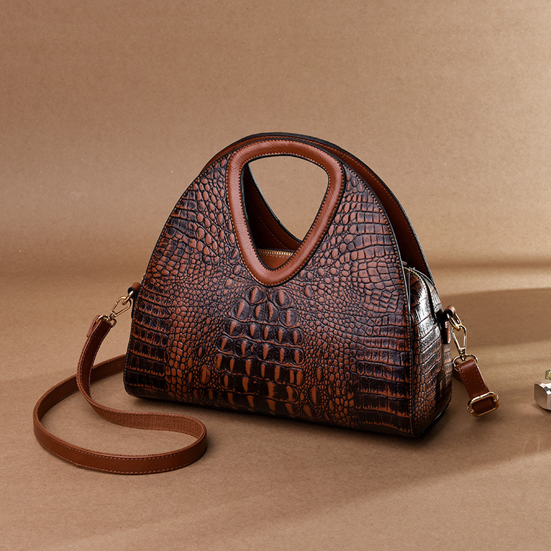 Ladies One Shoulder Crossbody Tote - Image 6