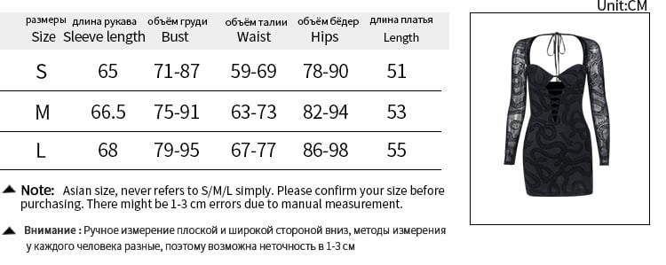 Lace Long Sleeve Dress