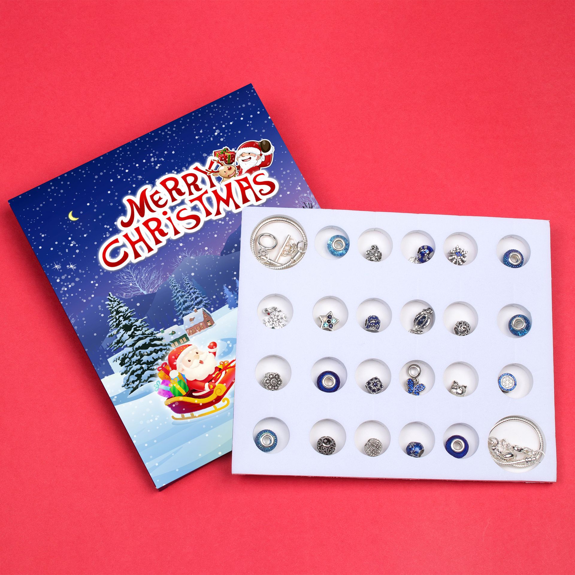 Blue Christmas Sled Blind Box Image 4