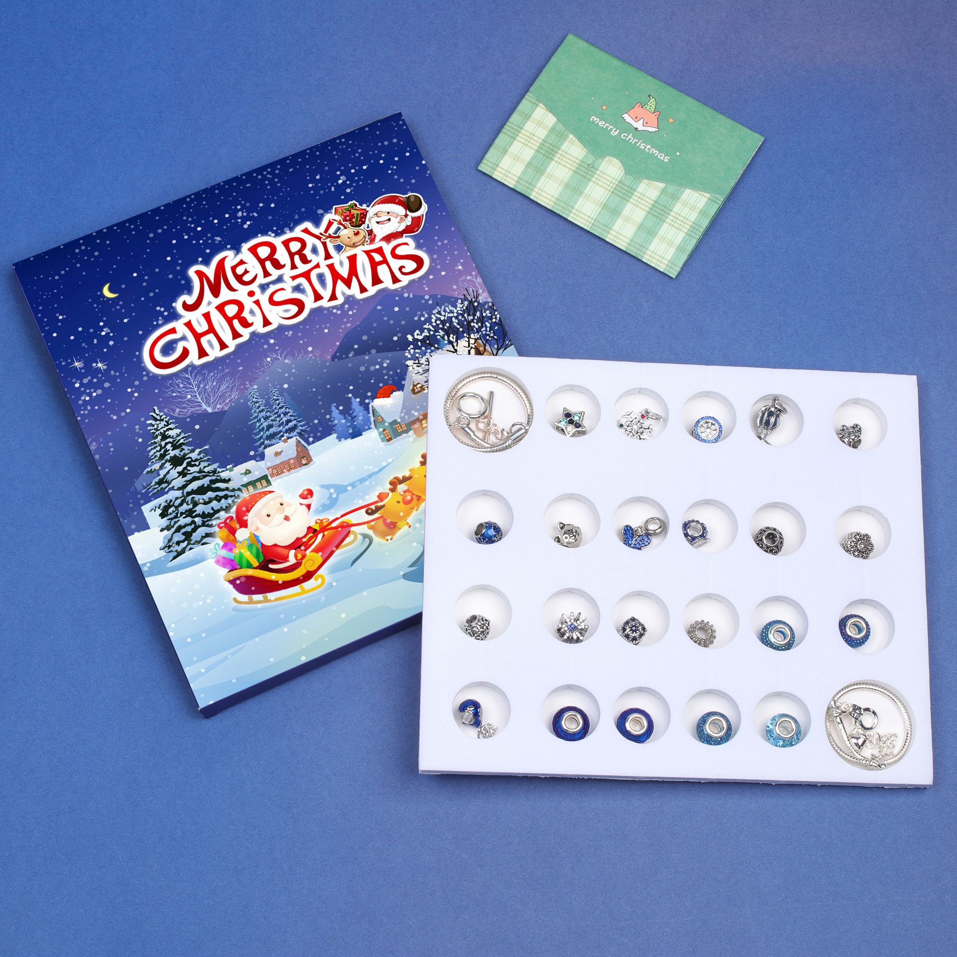 Blue Christmas Sled Blind Box Image 5