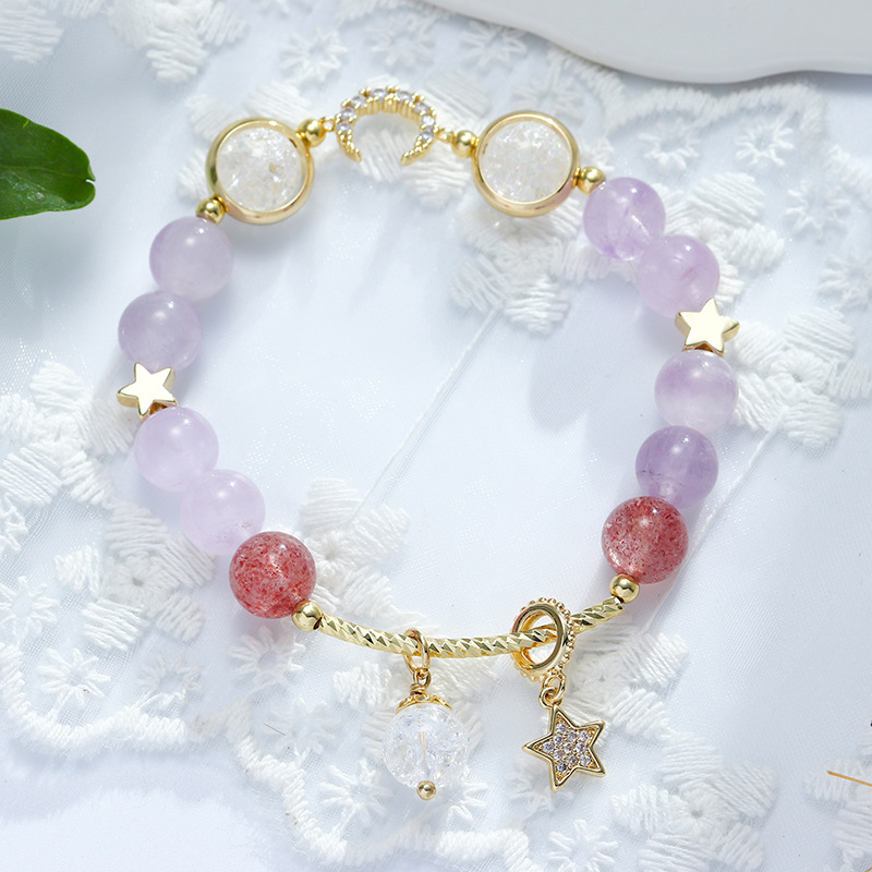 Bracciale celestiale in acciaio al titanio come accessorio