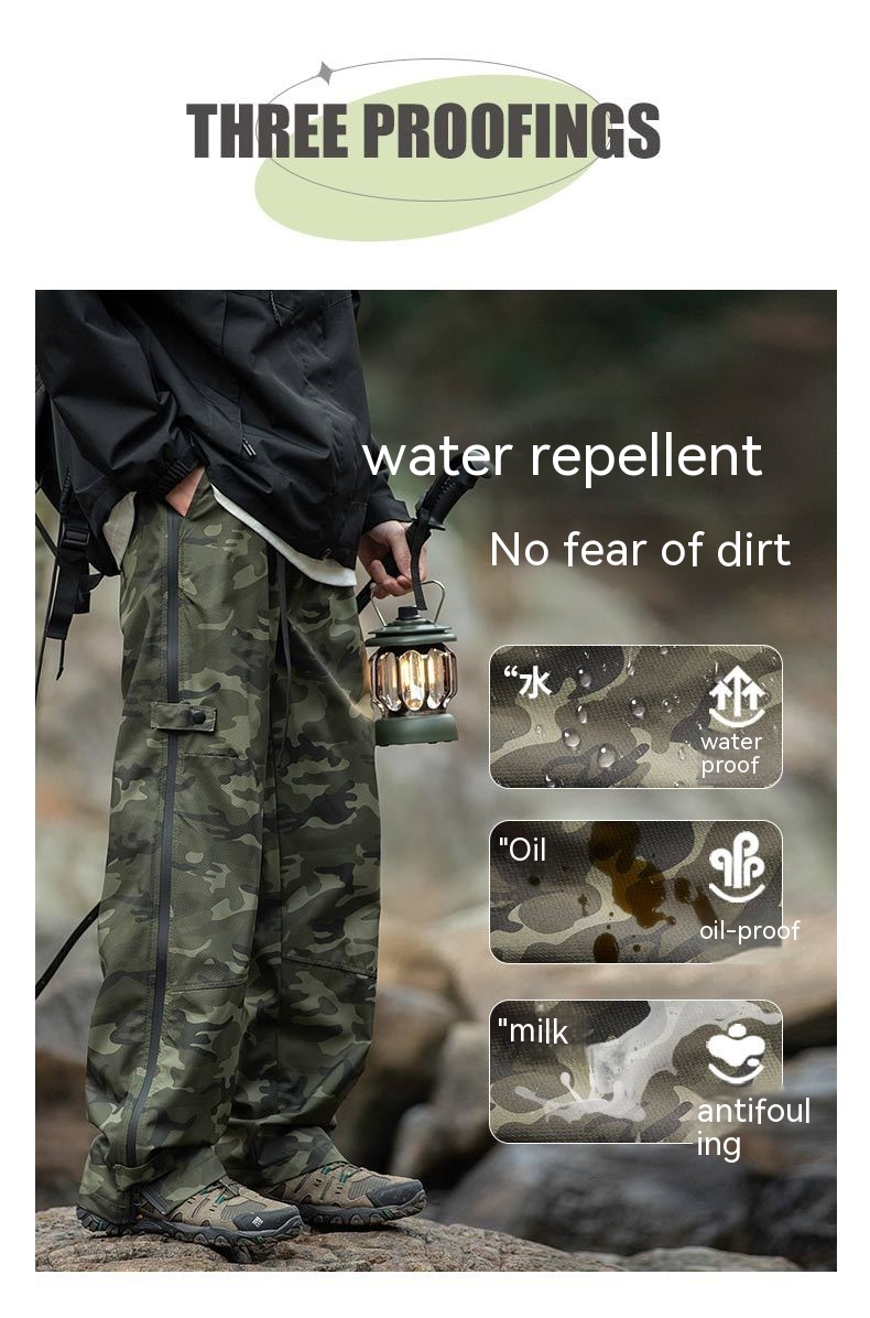 Camouflage Cargo Pants 14