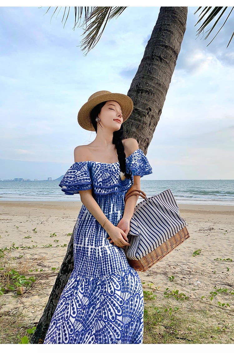 French Embroidery Hollow Chic Niche Dress 8