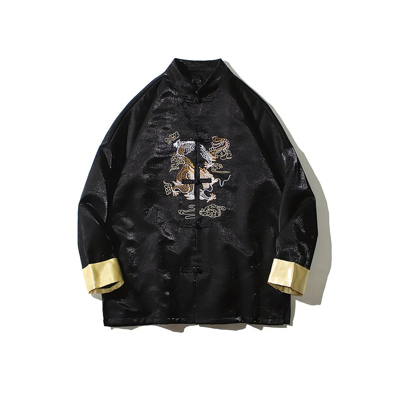 Retro Button Embroidered Jacket 3