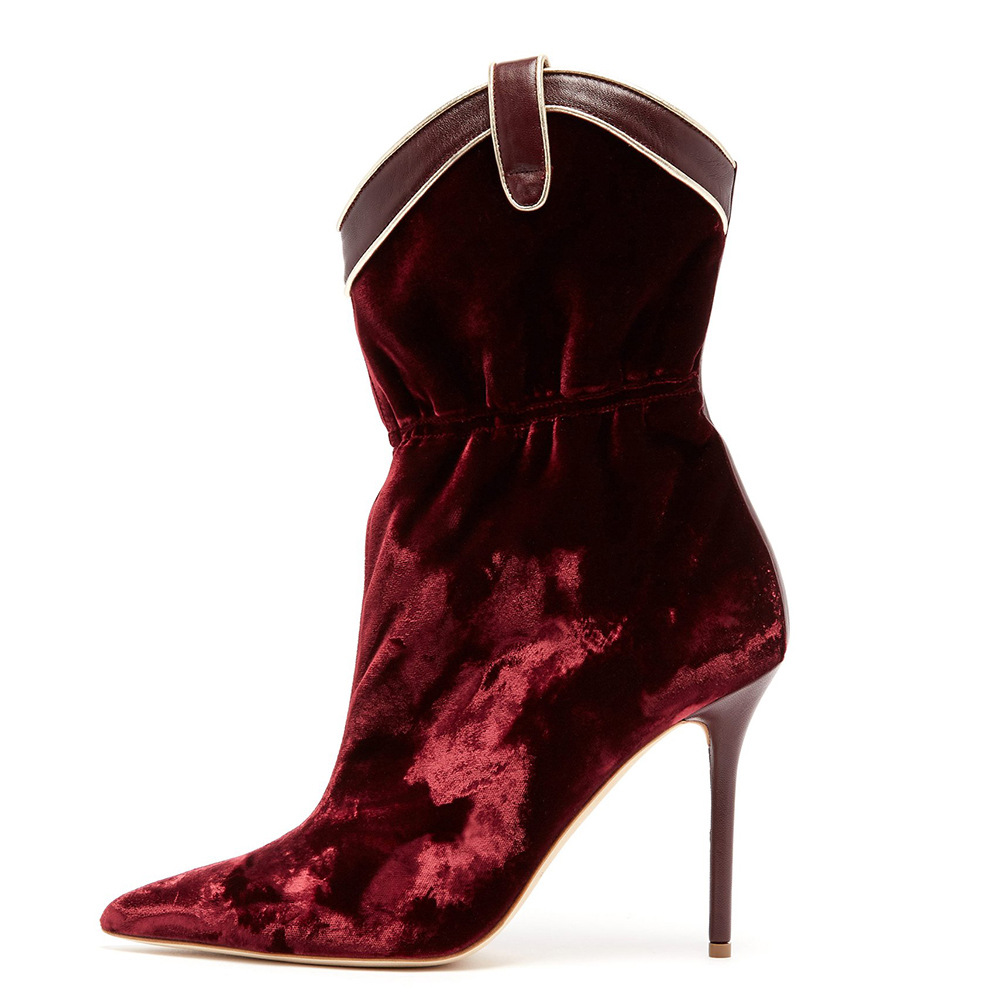 Wine Red High Heel 2