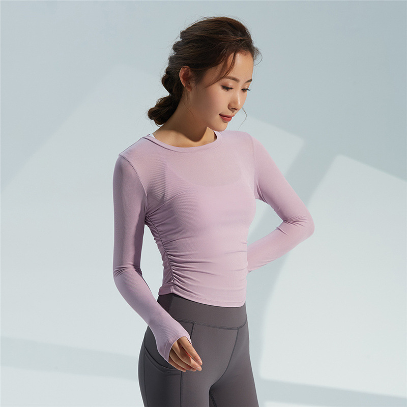 Yoga Long-sleeved Sports Top Image 4
