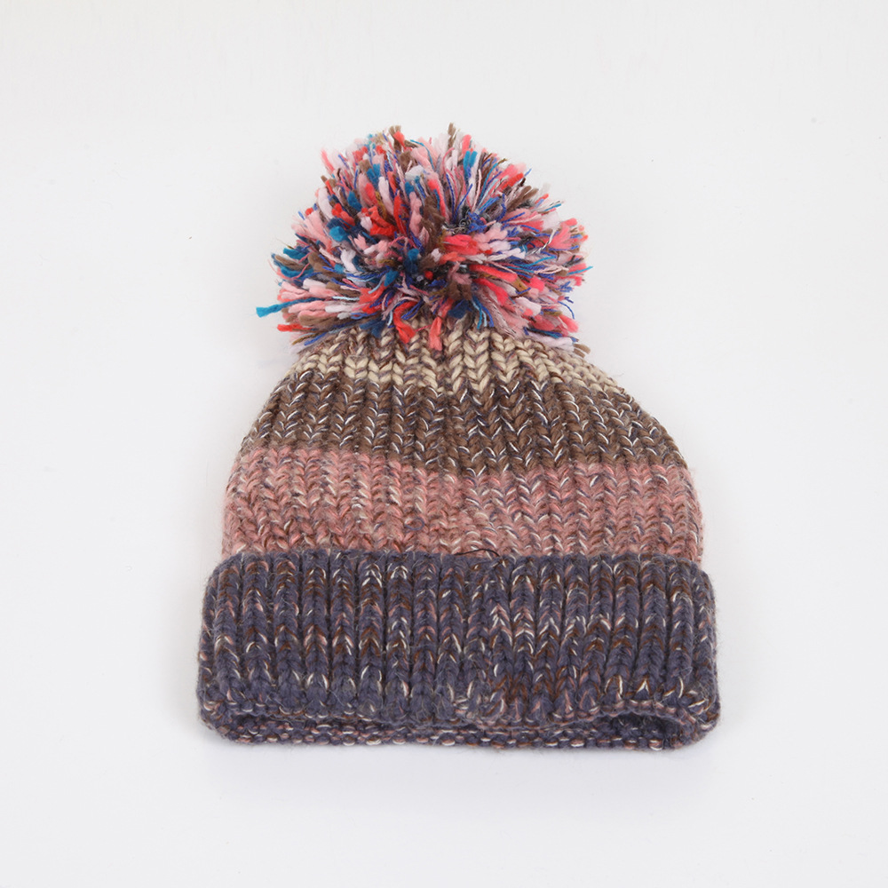 Korean Style Knitted Hat Black