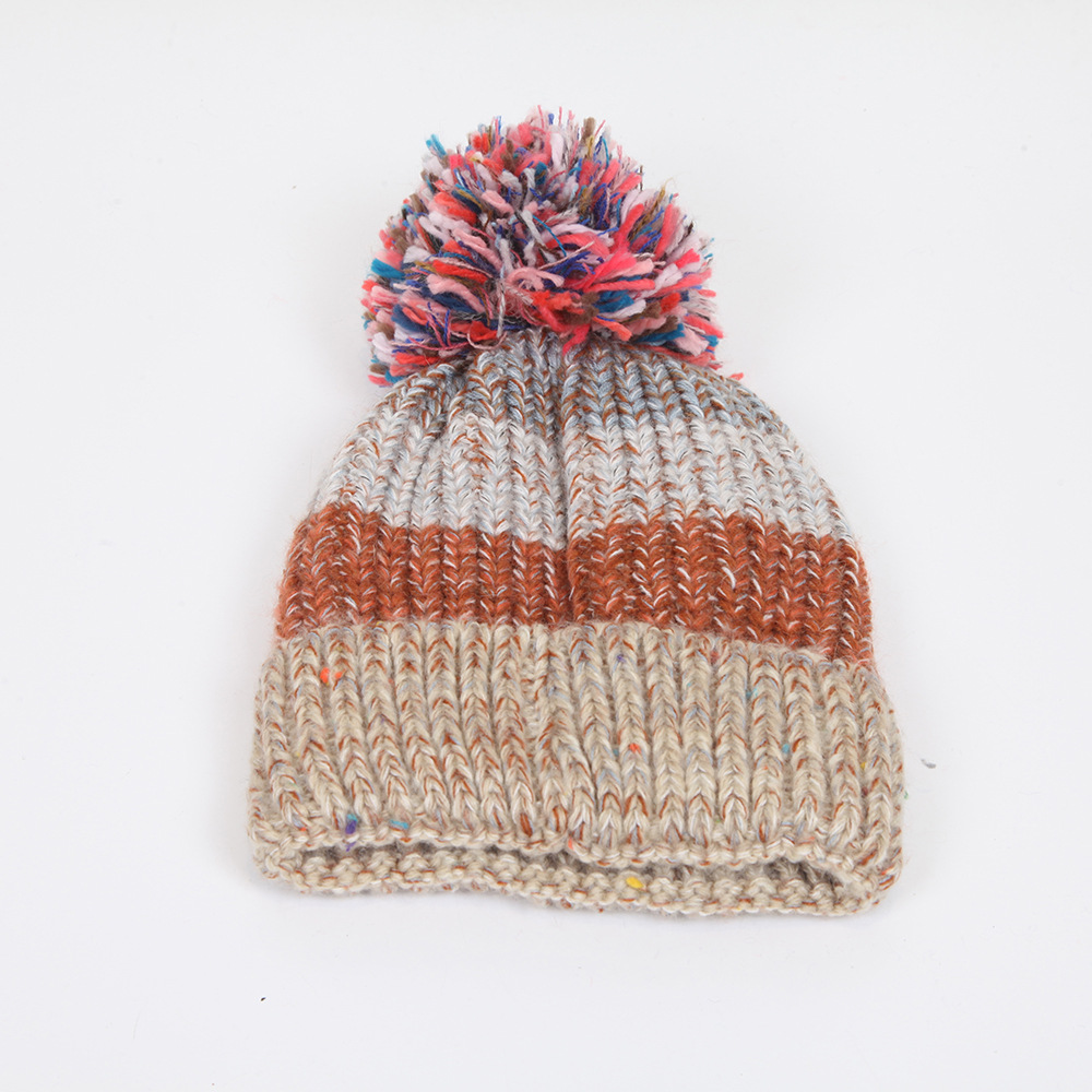 Korean Style Knitted Hat Back View