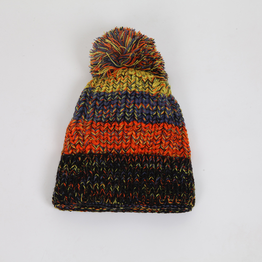 Korean Style Knitted Hat Front View